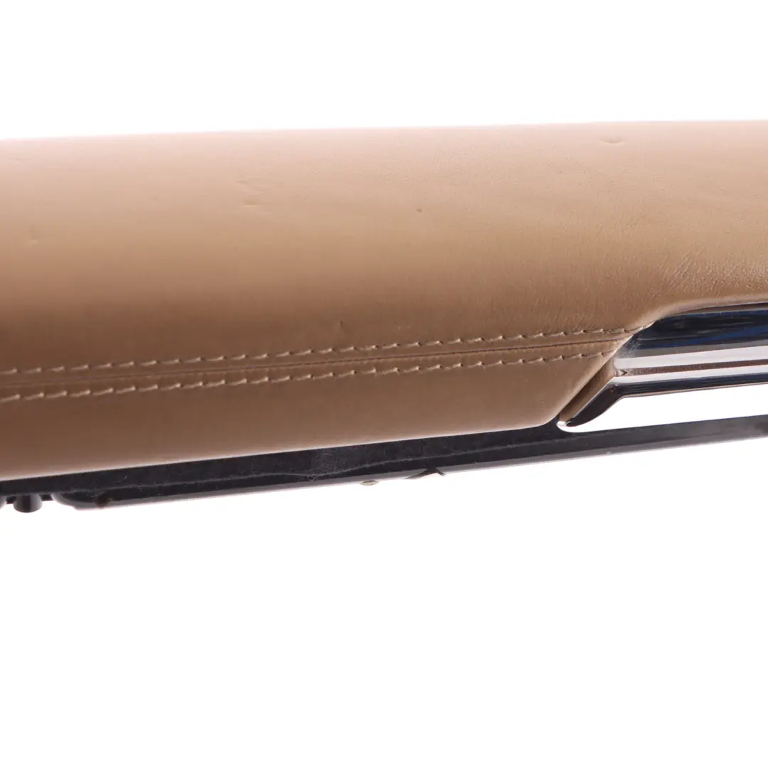Mercedes W221 Front Door Card Arm Rest Armrest Left N/S Leather - SKU A2217201595-1 - Part number A2217201595