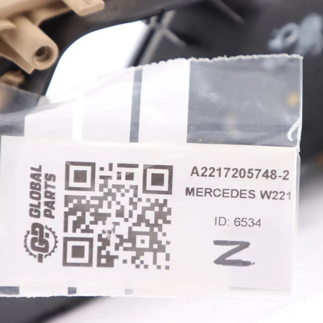 Mercedes W221 Front Left N/S Interior Door Cover Handle Trim - SKU A2217205748-2 - Part number A2217205748