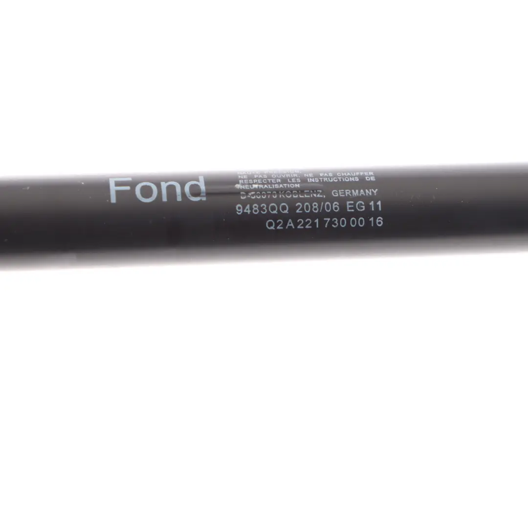 Mercedes W221 Porte arrière Vérification courroie frein Jambe force - SKU A2217300016 - Numéro de pièce A2217300016