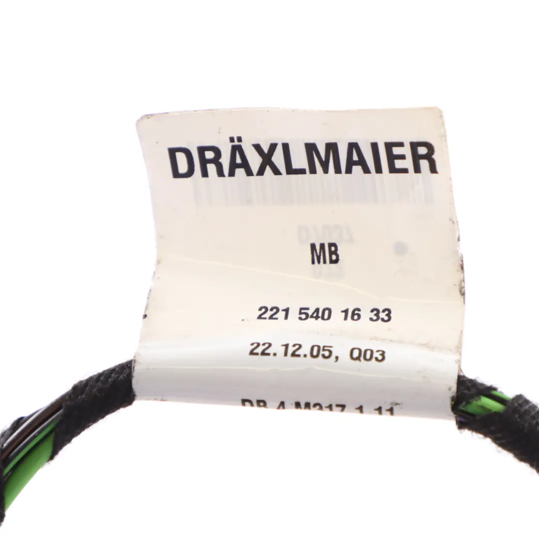 Mercedes W221 Door Lock Rear Left N/S Actuator Catch Keyless - SKU A2217300735 - Part number A2217300735
