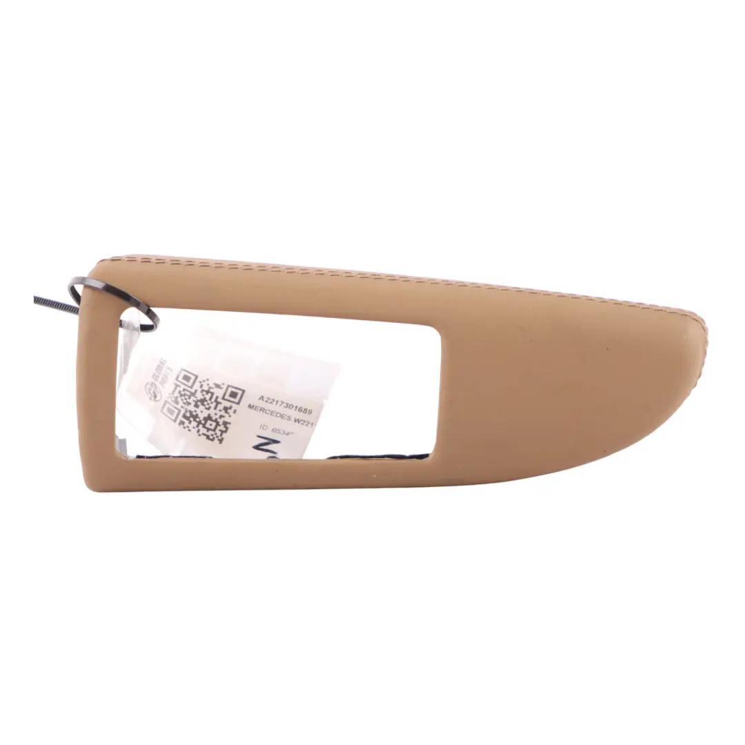 Door Switch Trim Cover Panel Leather Rear Right O/S to Mercedes W211 with Part number A2217301689 Mercedes W211 Door Switch Trim Cover Panel Leather Rear Right O/S - SKU A2217301689 - Part number A2217301689