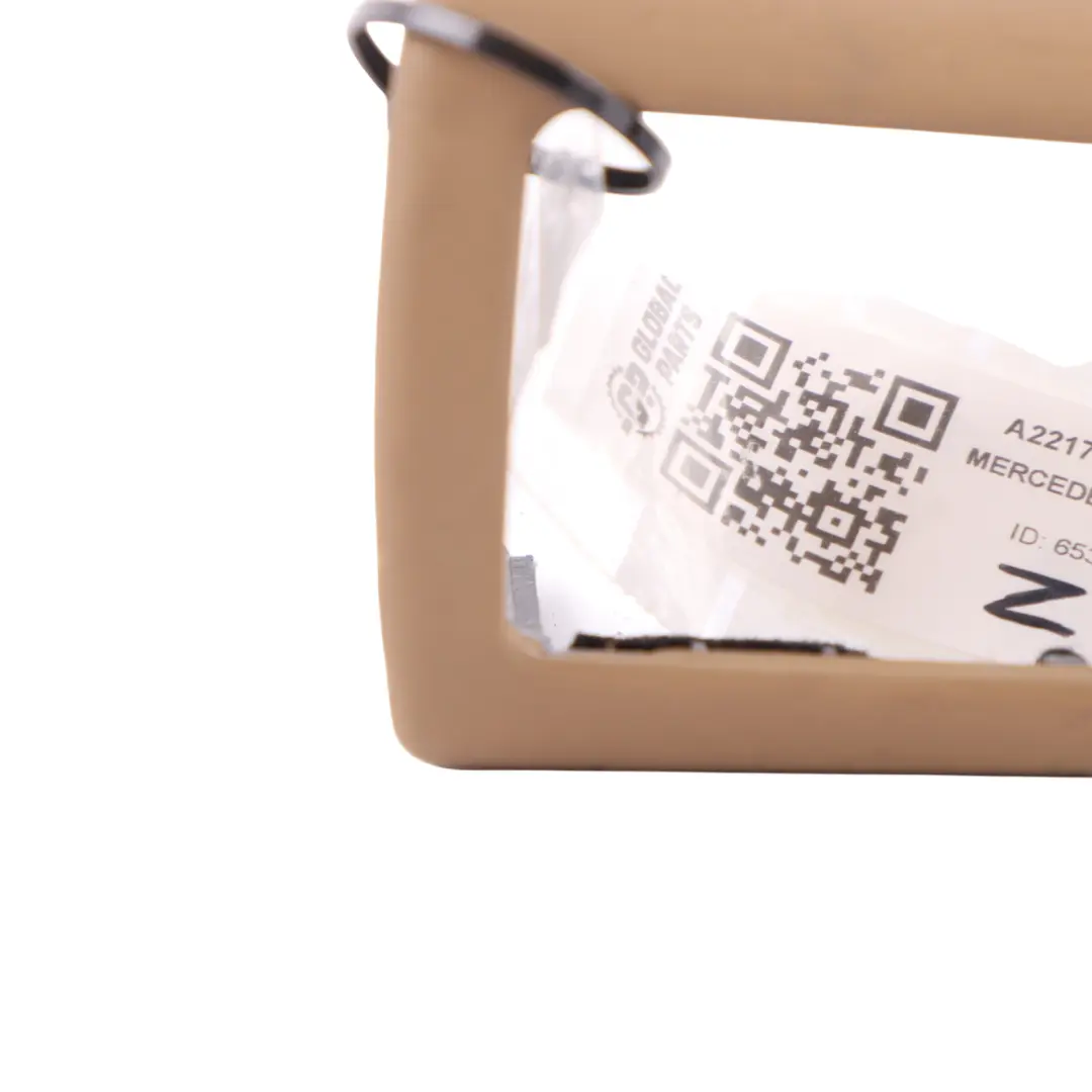 Mercedes W211 Door Switch Trim Cover Panel Leather Rear Right O/S - SKU A2217301689 - Part number A2217301689