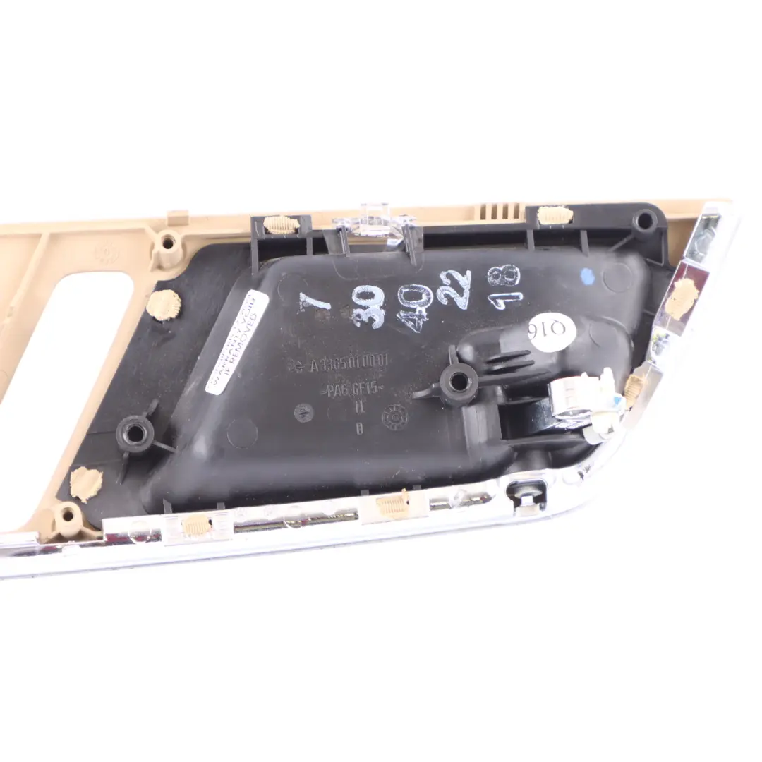 Door Grab Handle Seat Control Unit Rear Left N/S to Mercedes W221 with Part number A2217304948 Mercedes W221 Door Grab Handle Seat Control Unit Rear Left N/S - SKU A2217304948 - Part number A2217304948