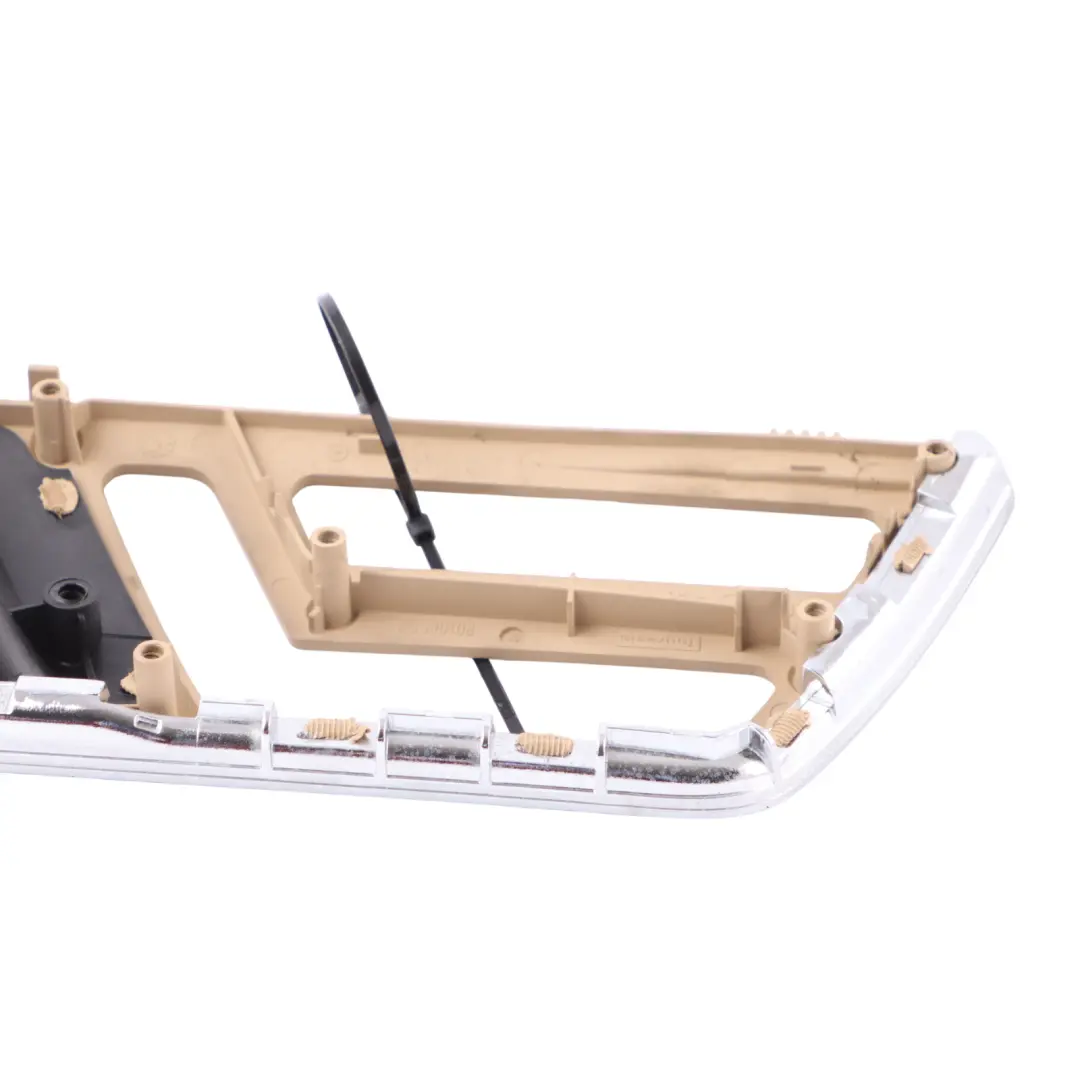 Mercedes W221 Door Handle Cover Trim Black Rear Right O/S Beige - SKU A2217305048-2 - Part number A2217305048