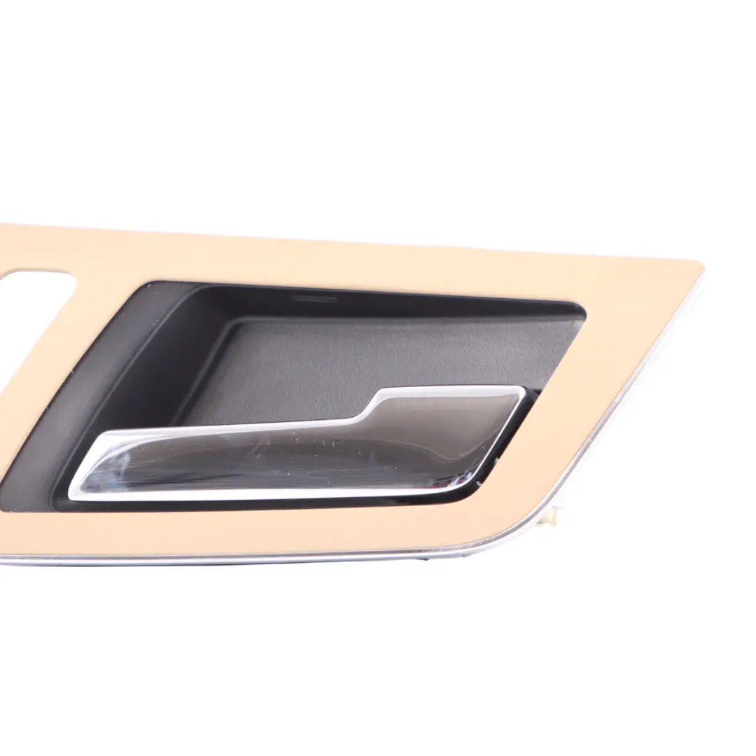 Door Handle Cover Trim Black Rear Right O/S Beige to Mercedes W221 with Part number A2217305048 Mercedes W221 Door Handle Cover Trim Black Rear Right O/S Beige - SKU A2217305048-2 - Part number A2217305048