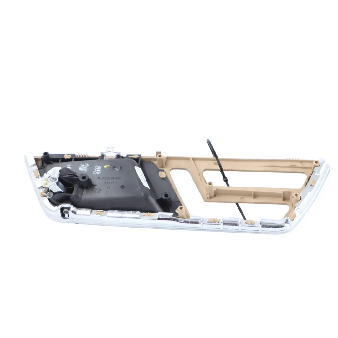 Door Handle Cover Trim Black Rear Right O/S Beige to Mercedes W221 with Part number A2217305048 Mercedes W221 Door Handle Cover Trim Black Rear Right O/S Beige - SKU A2217305048-2 - Part number A2217305048