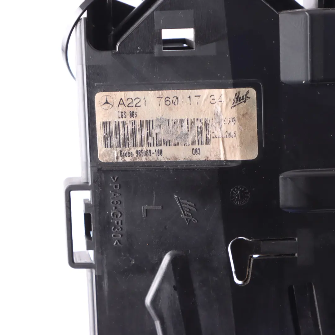 Door Handle Base Bearing Carrier Front Left N/S to Mercedes W221 with Part number A2217601734 Mercedes W221 Door Handle Base Bearing Carrier Front Left N/S - SKU RHD-A2217601734-1 - Part number A2217601734