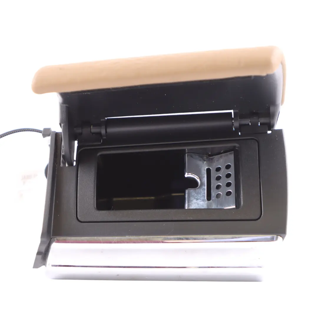 Mercedes W221 Ashtray Rear Right O/S Door Card Cover Leather Beige - SKU A2218100630-1 - Part number A2218100630