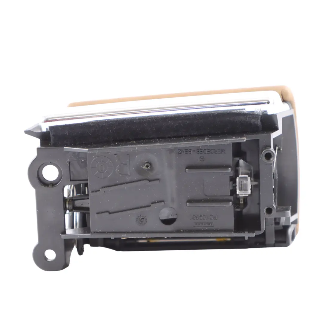 Mercedes W221 Ashtray Rear Right O/S Door Card Cover Leather Beige - SKU A2218100630-1 - Part number A2218100630