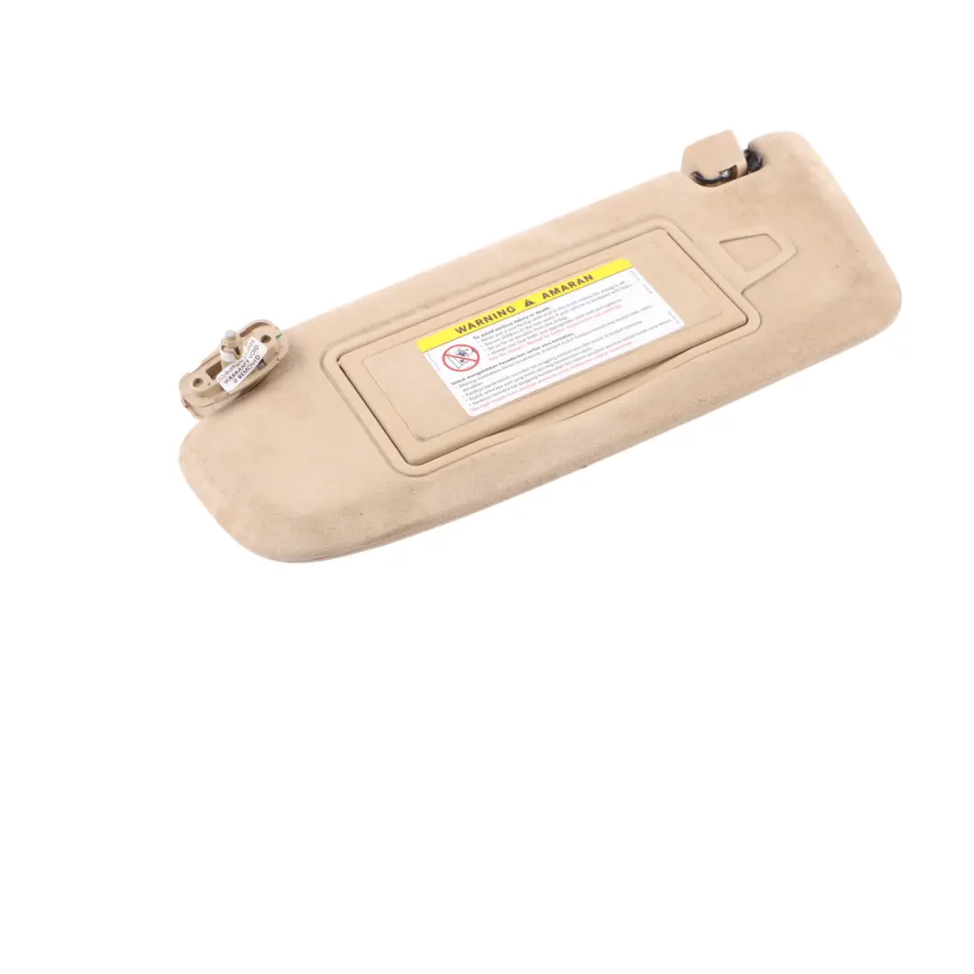 Mercedes W221 Front Sun Blade Visor Mirror Right O/S Panel - SKU A2218101410 - Part number A2218101410