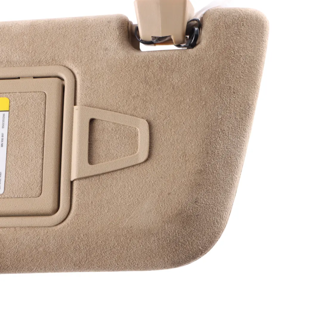 Mercedes W221 Front Sun Blade Visor Mirror Right O/S Panel - SKU A2218101410 - Part number A2218101410