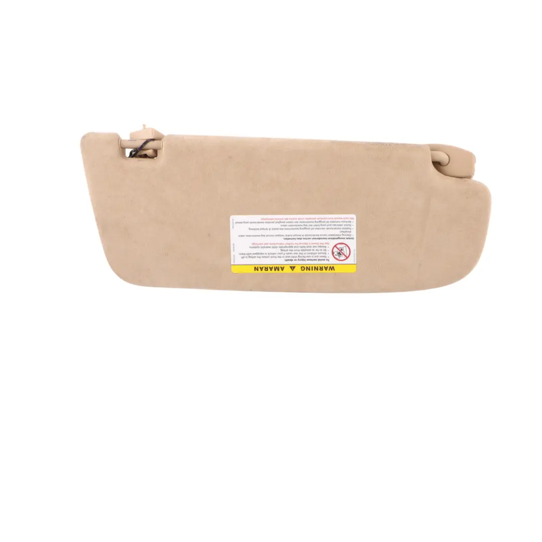 Mercedes W221 Front Sun Blade Visor Mirror Right O/S Panel - SKU A2218101410 - Part number A2218101410