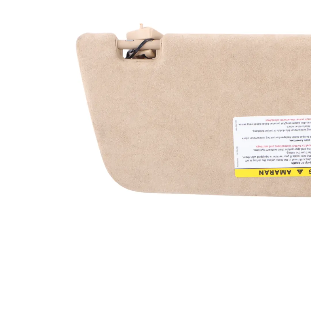 Front Sun Blade Visor Mirror Right O/S Panel to Mercedes W221 with Part number A2218101410 Mercedes W221 Front Sun Blade Visor Mirror Right O/S Panel - SKU A2218101410 - Part number A2218101410