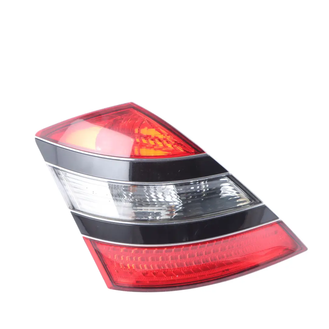 Lamp Rear Left N/S Tail Light Obsidian Black - 197 to Mercedes W221 with Part number A2218200164 Mercedes W221 Lamp Rear Left N/S Tail Light Obsidian Black - 197 - SKU A2218200164-OB - Part number A2218200164