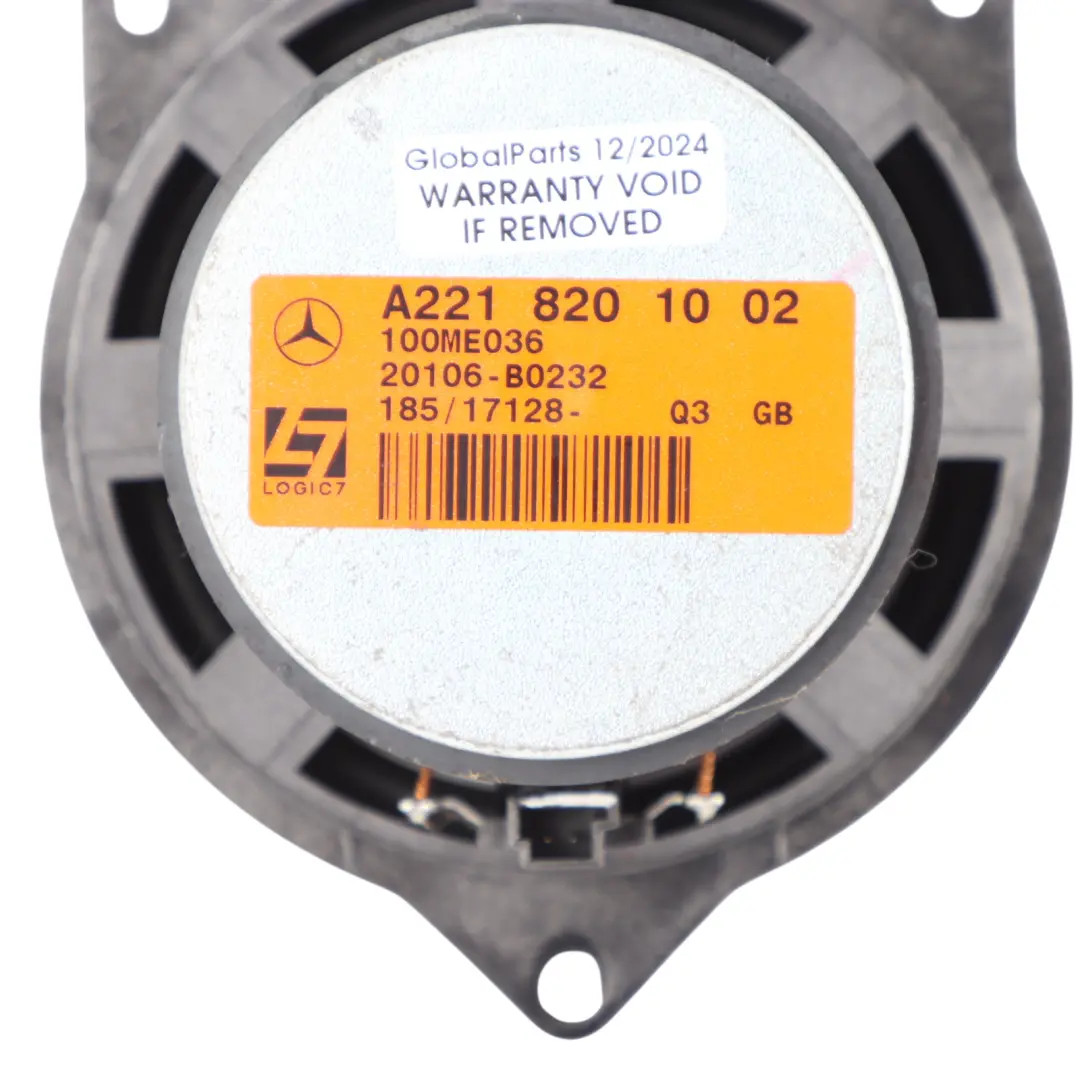 Altavoz Del Tablero Delantero Logic7 Dash Audio para Mercedes W221 con número de pieza A2218201002 Mercedes W221 Altavoz Del Tablero Delantero Logic7 Dash Audio - SKU A2218201002 - Número de pieza A2218201002