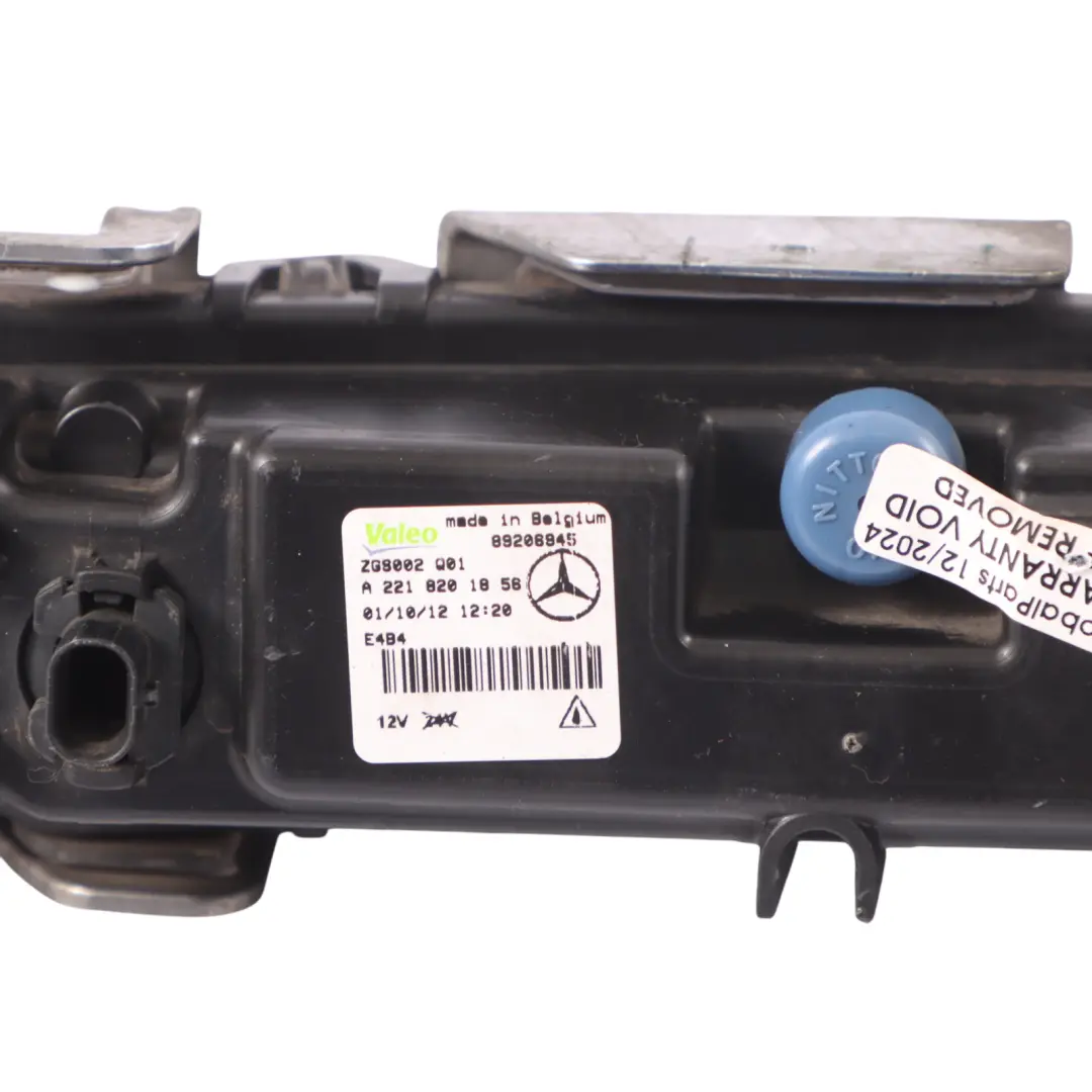 S350 Daytime Running Light Front Bumper Right O/S to Mercedes W221 with Part number A2218201056 Mercedes W221 S350 Daytime Running Light Front Bumper Right O/S - SKU A2218201056 - Part number A2218201056