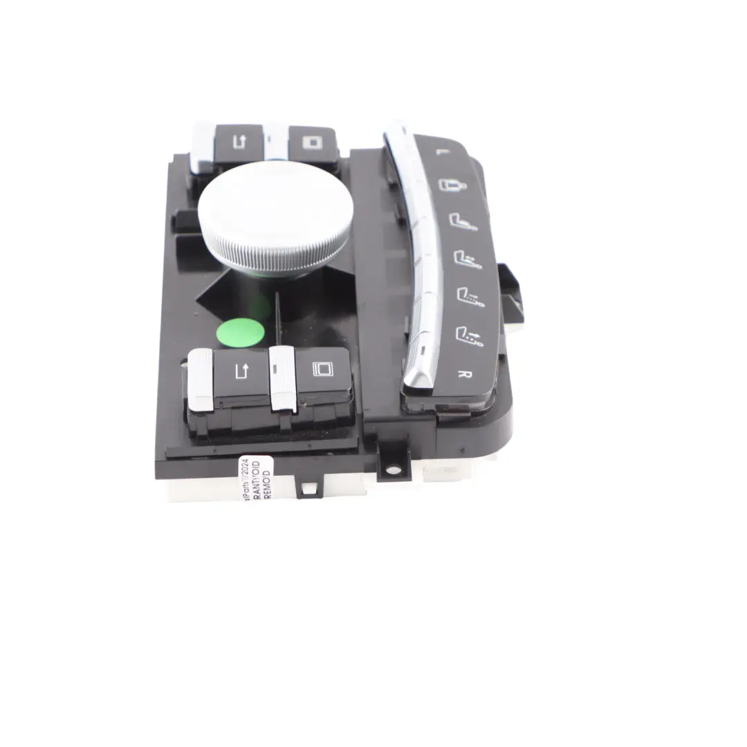 Armrest Operating Unit Panel Switch Button to Mercedes W221 Rear Seat with Part number A2218201497 Mercedes W221 Rear Seat Armrest Operating Unit Panel Switch Button - SKU A2218201497 - Part number A2218201497