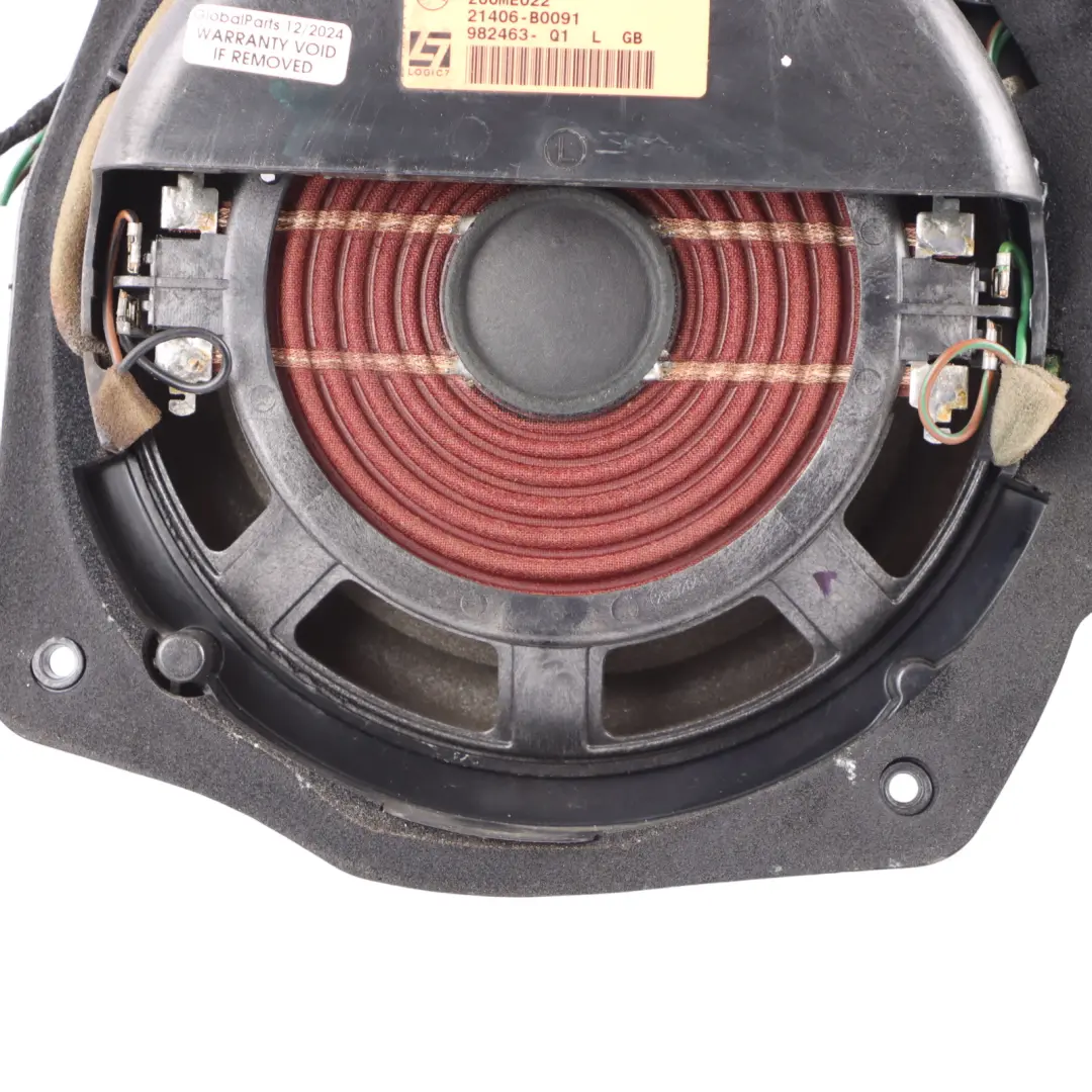 Mercedes W221 Speaker Front Door Left N/S Bottom Speaker Logic7 - SKU A2218205802 - Part number A2218205802