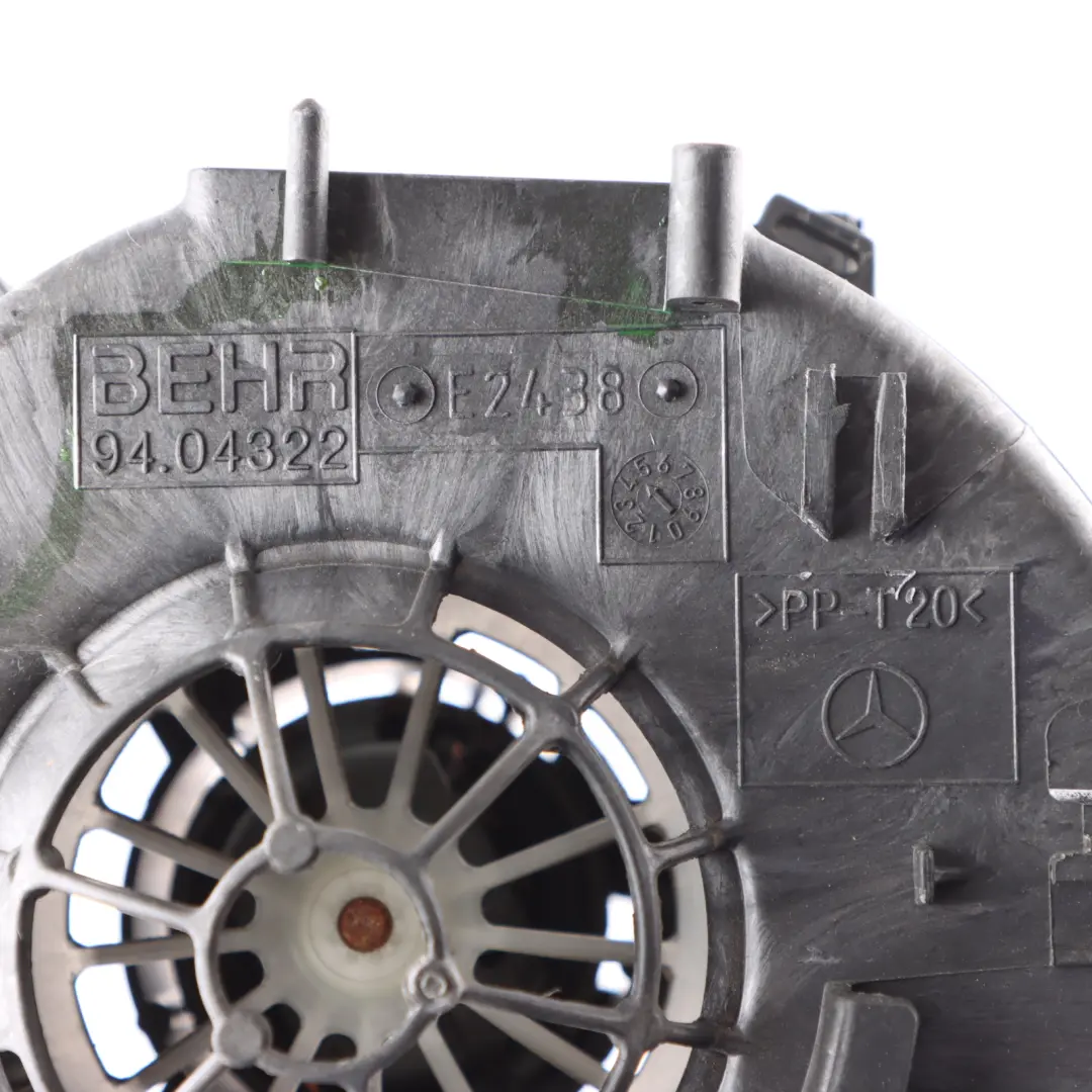 Mercedes W221 Rear Passenger Fan Heater Blower Motor - SKU A2218300008 - Part number A2218300008