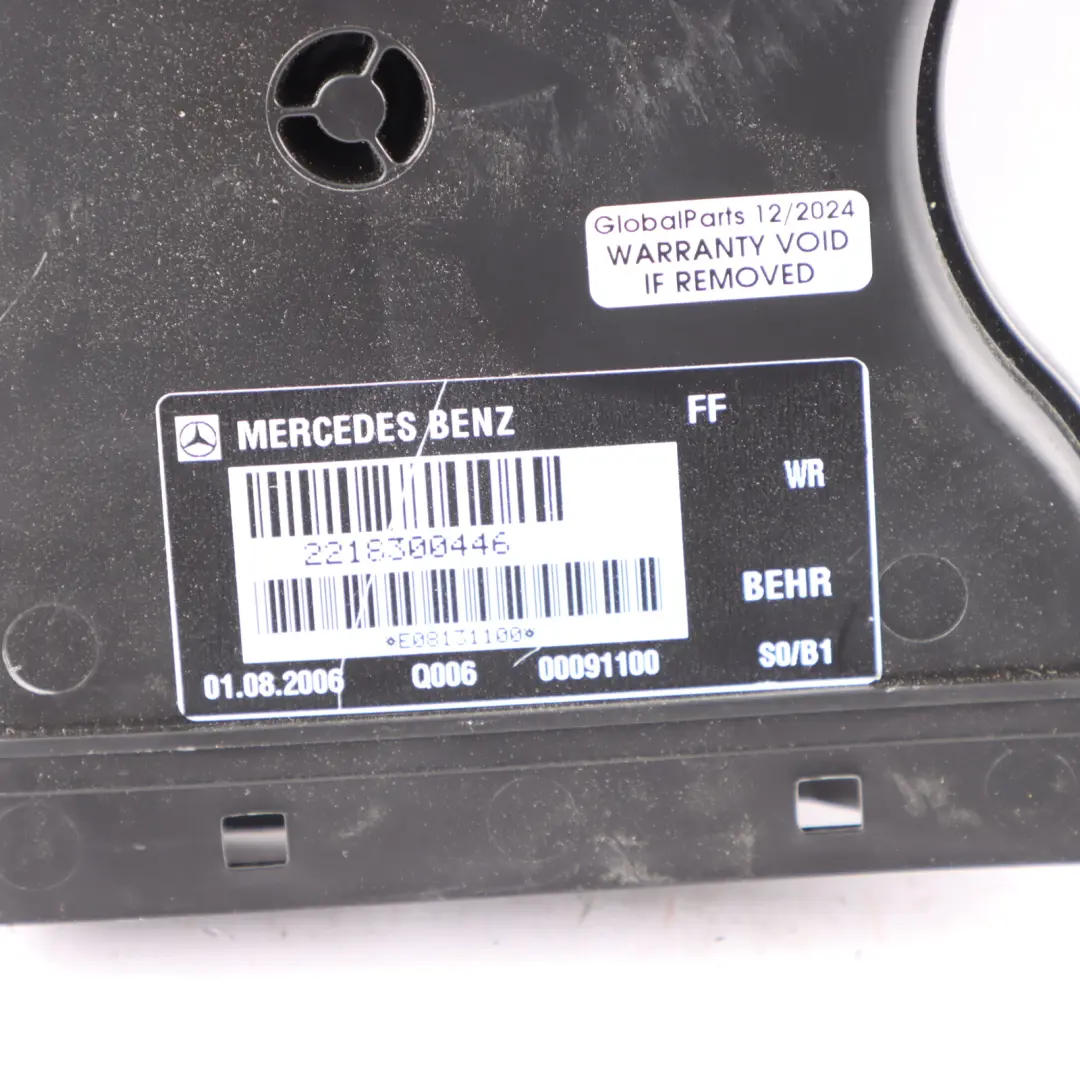Deflector Channel Guide Vent Rear Right O/S to Mercedes W221 Air with Part number A2218300446 Mercedes W221 Air Deflector Channel Guide Vent Rear Right O/S - SKU A2218300446 - Part number A2218300446