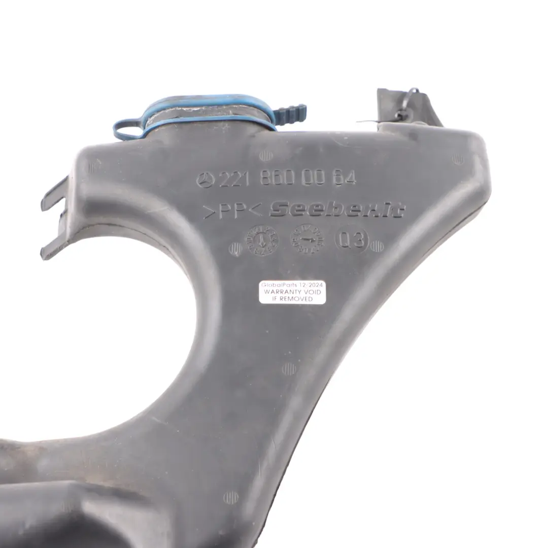Washer Tank Reservoir Filler Neck to Mercedes W221 CL C216 with Part number A2218600064 Mercedes W221 CL C216 Washer Tank Reservoir Filler Neck - SKU A2218600064 - Part number A2218600064