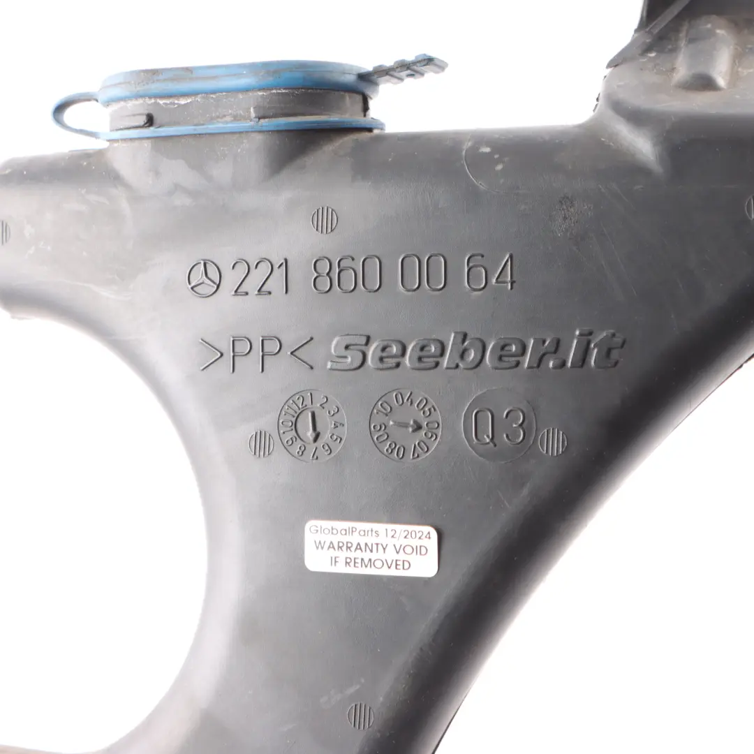 Washer Tank Reservoir Filler Neck to Mercedes W221 CL C216 with Part number A2218600064 Mercedes W221 CL C216 Washer Tank Reservoir Filler Neck - SKU A2218600064 - Part number A2218600064