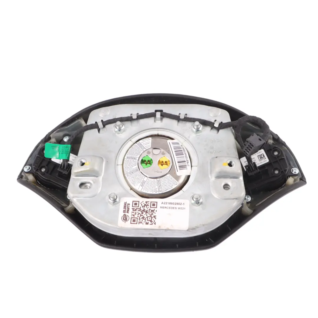  Modulo Aire Mercedes C216 W221 Volante R'bag Botones Cuero Negro - SKU A2218602902-1 - Número de pieza A2218602902
