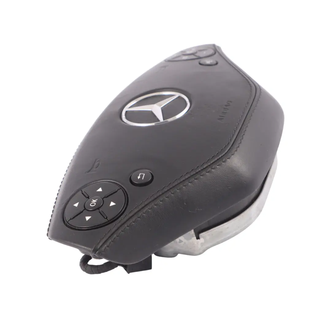  Module Air Mercedes C216 W221 Volant R'bag Boutons Cuir Noir - SKU A2218602902-1 - Numéro de pièce A2218602902