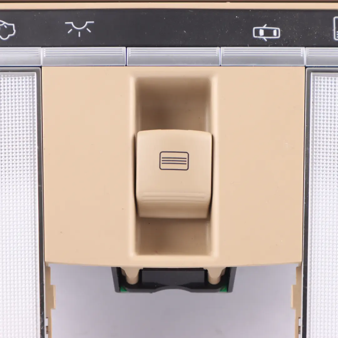 Interior Roof Light Front Reading Lamp Sunroof Switch to Mercedes W221 with Part number A2218703586 Mercedes W221 Interior Roof Light Front Reading Lamp Sunroof Switch - SKU A2218703586 - Part number A2218703586