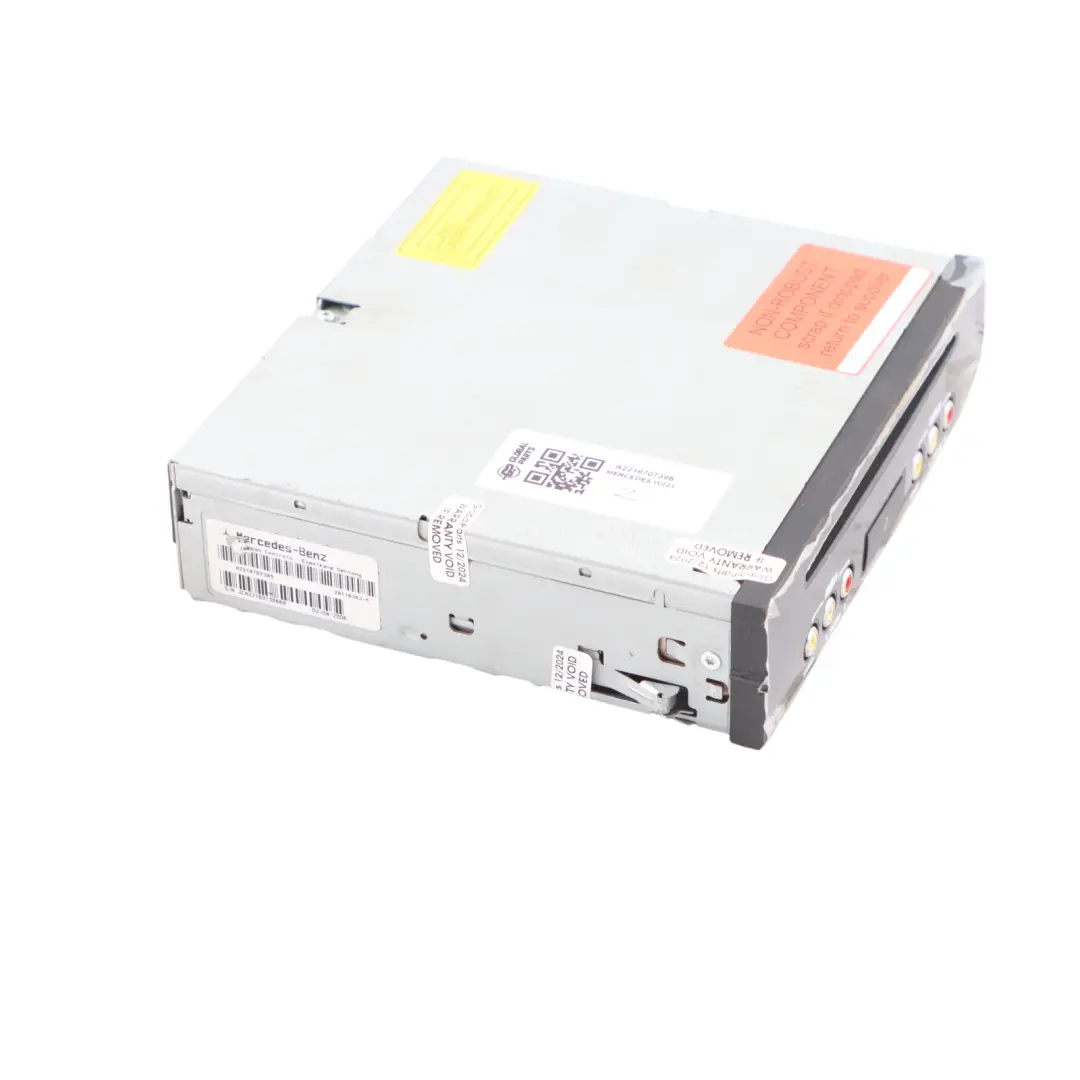 Mercedes W221 Sistema intrattenimento DVD posteriore lettore video - SKU A2218707385 - Numero di parte A2218707385