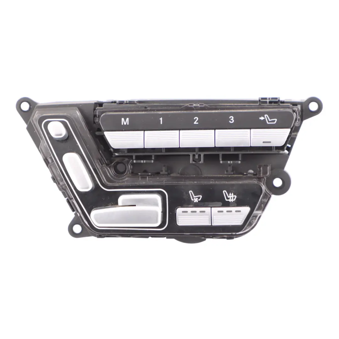Mercedes W221 Electric Seat Adjuster Switch Button Rear Left N/S - SKU A2218709851 - Part number A2218709851