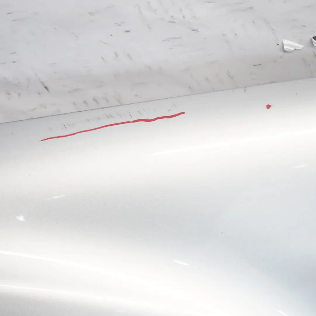 Side Panel Front Left N/S Wing Fender Iridium Silver Metallic 775 to Mercedes W221 with Part number A2218800118 Mercedes W221 Side Panel Front Left N/S Wing Fender Iridium Silver Metallic 775 - SKU A2218800118-IRS - Part number A2218800118