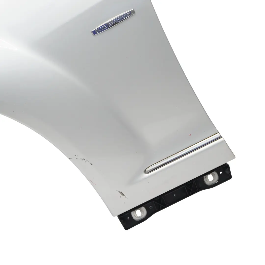 Mercedes W221 Seitenverkleidung vorne links Flügel Kotflügel Iridium Silber 775 - SKU A2218800118-IRS - Teilenummer A2218800118