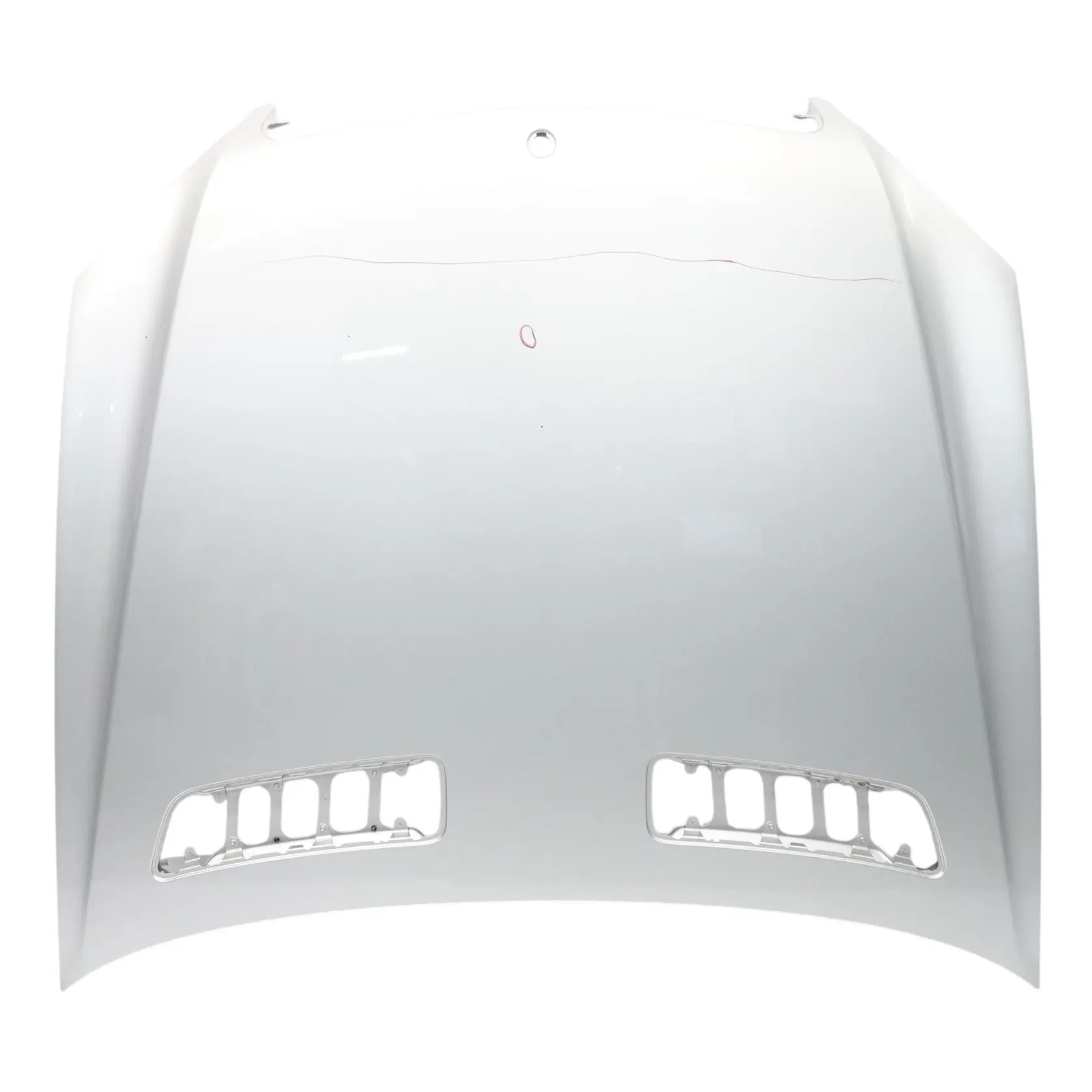 Mercedes W221 Hood Bonnet Trim Panel Iridium Silver Metallic - 775