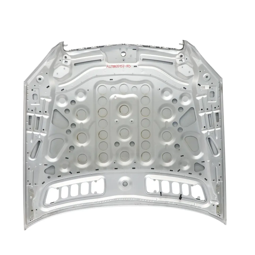 Hood Bonnet Trim Panel Iridium Silver Metallic - 775 to Mercedes W221 with Part number A2218800157 Mercedes W221 Hood Bonnet Trim Panel Iridium Silver Metallic - 775 - SKU A2218800157-IRS - Part number A2218800157