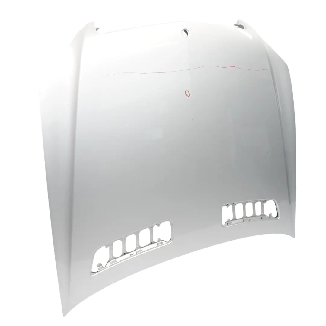 Hood Bonnet Trim Panel Iridium Silver Metallic - 775 to Mercedes W221 with Part number A2218800157 Mercedes W221 Hood Bonnet Trim Panel Iridium Silver Metallic - 775 - SKU A2218800157-IRS - Part number A2218800157