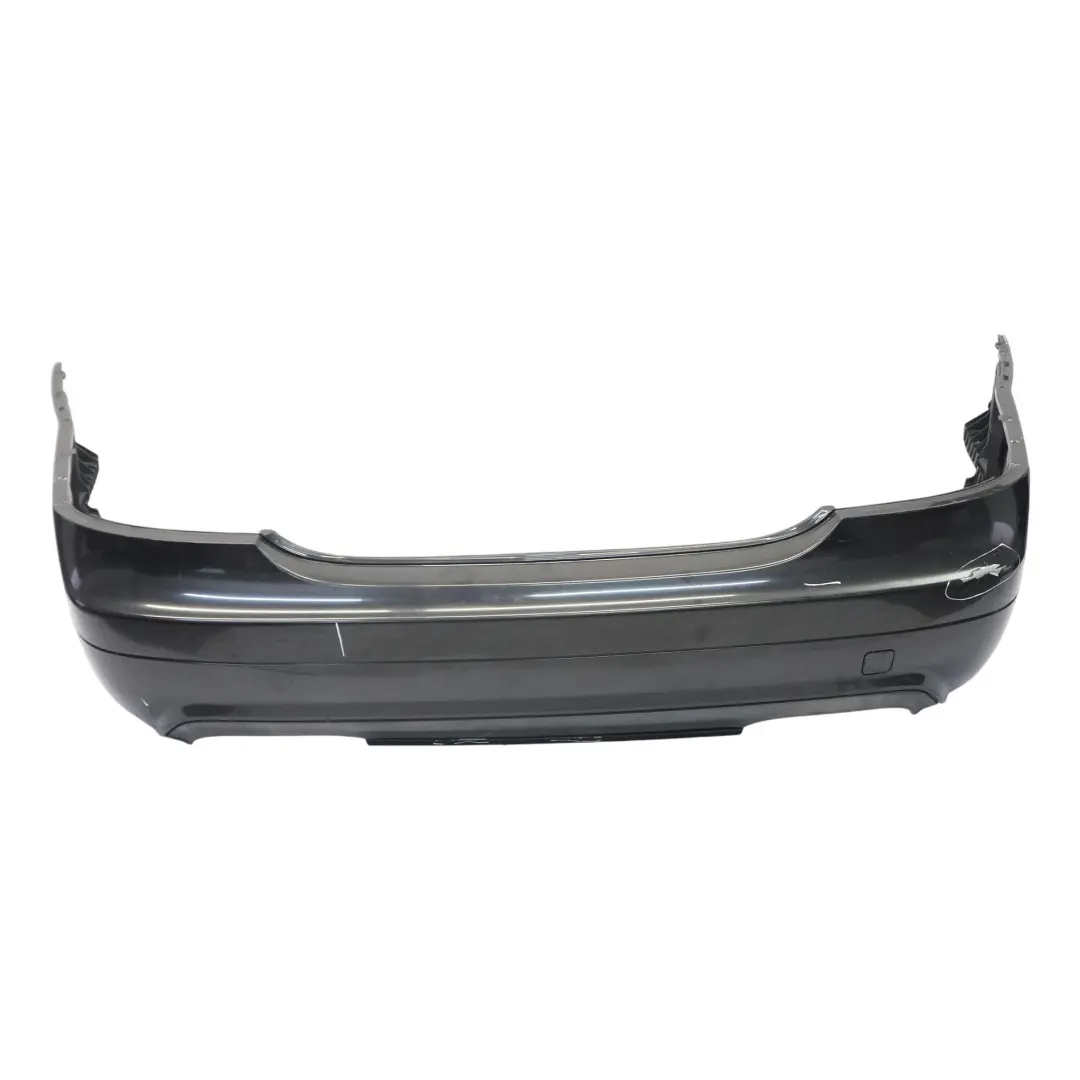 Bumper AMG V12 S65 Trim Panel Obsidian Black Metallic - 197 to Mercedes W221 Rear with Part number A2218802040 Mercedes W221 Rear Bumper AMG V12 S65 Trim Panel Obsidian Black Metallic - 197 - SKU A2218802040-OB - Part number A2218802040