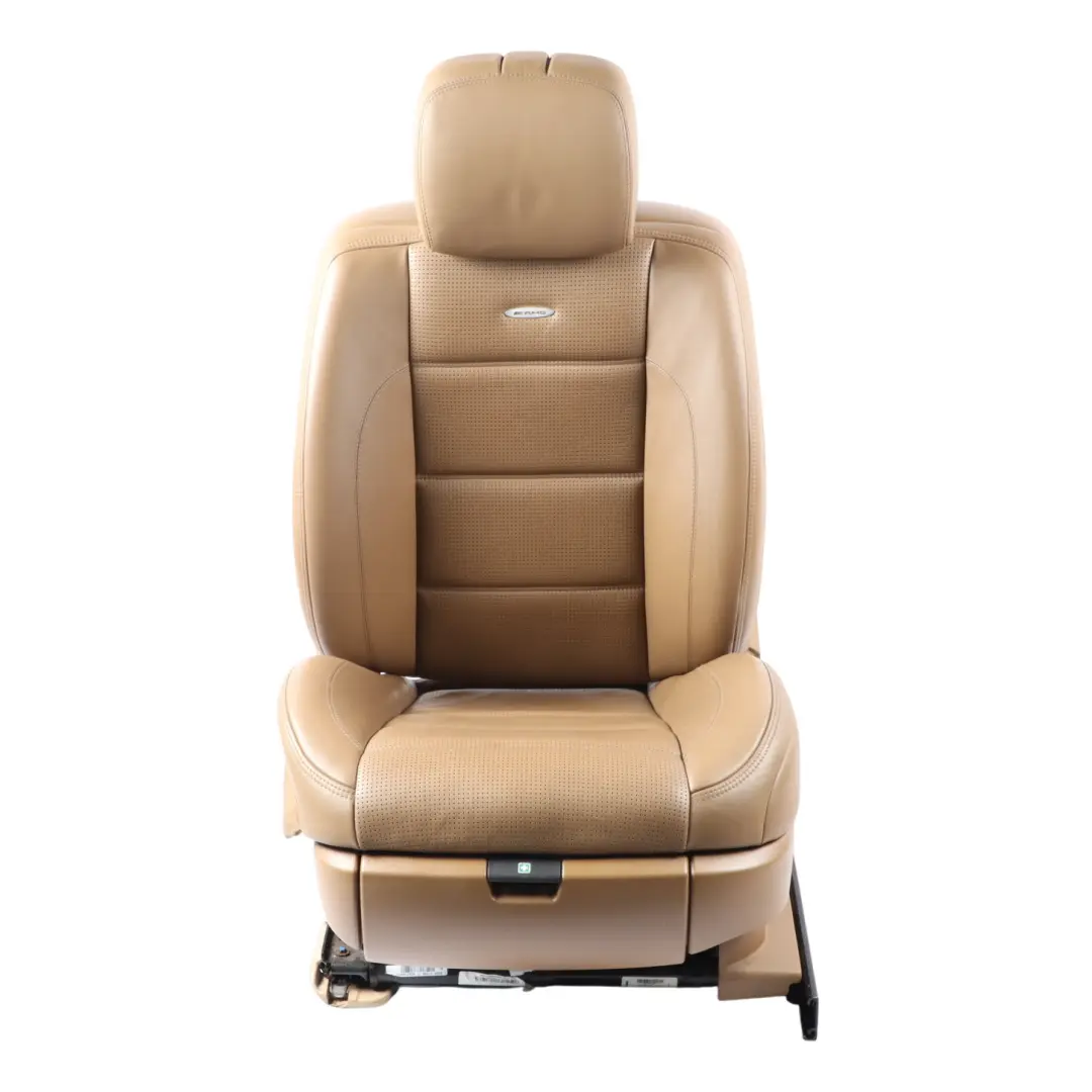 Mercedes S65 W221 AMG Seat Front Left N/S Screen Exclusive Leather Landscape - SKU A2219102147-1 - Part number A2219102147