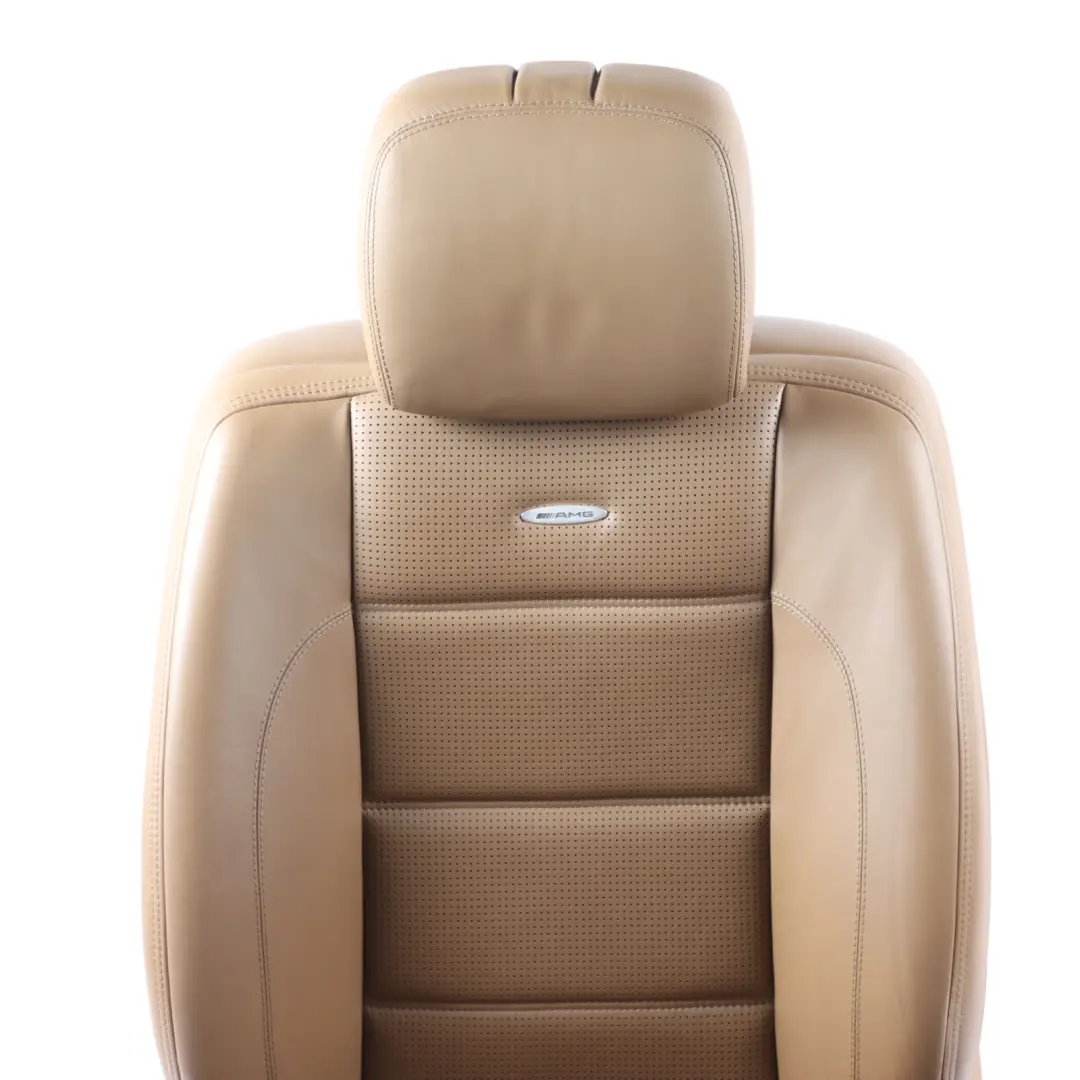 Mercedes S65 W221 AMG Seat Front Left N/S Screen Exclusive Leather Landscape - SKU A2219102147-1 - Part number A2219102147