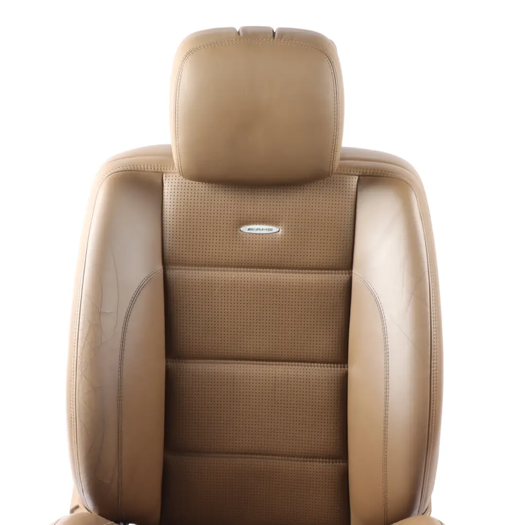 Mercedes S65 W221 AMG Seat Front Right O/S Screen Exclusive Leather Landscape - SKU A2219102247-1 - Part number A2219102247