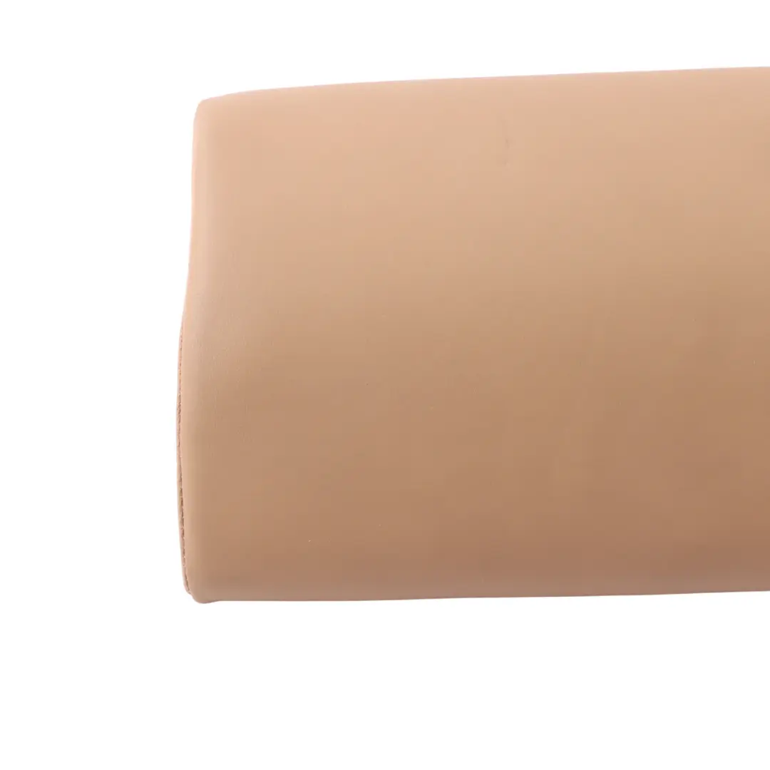 Mercedes W221 Rear Seat Bench Armrest Beige Leather Arm Rest Panel - SKU A2219230038-1 - Part number A2219230038