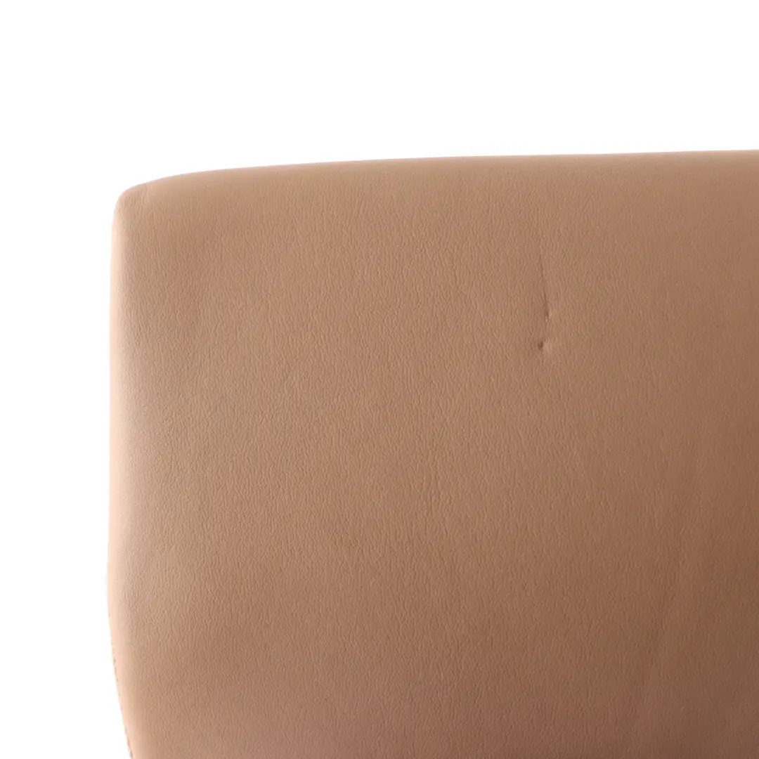 Mercedes W221 Rear Seat Bench Armrest Beige Leather Arm Rest Panel - SKU A2219230038-1 - Part number A2219230038