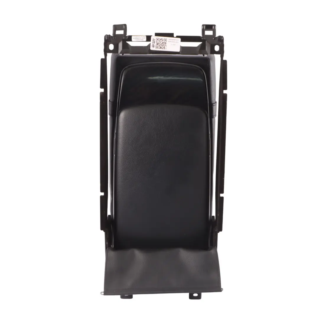 Mercedes W221 Rear Seat Centre Electrical Armrest Cup Holder Black Leather - SKU A2219704731-2 - Part number A2219704731