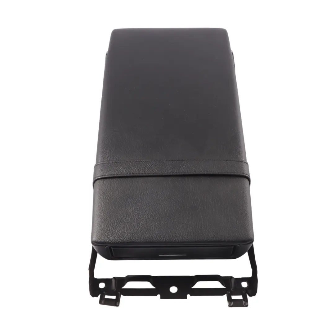 Mercedes W221 Rear Seat Centre Electrical Armrest Cup Holder Black Leather - SKU A2219704731-2 - Part number A2219704731