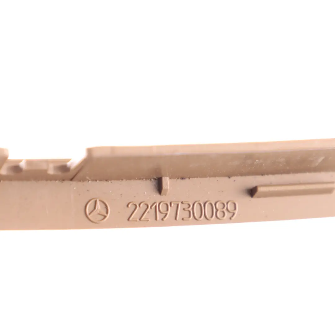 Centre Armrest Cup Holder Frame Cover Ladnscape to Mercedes W221 Rear with Part number A2219730089 Mercedes W221 Rear Centre Armrest Cup Holder Frame Cover Ladnscape - SKU A2219730089 - Part number A2219730089