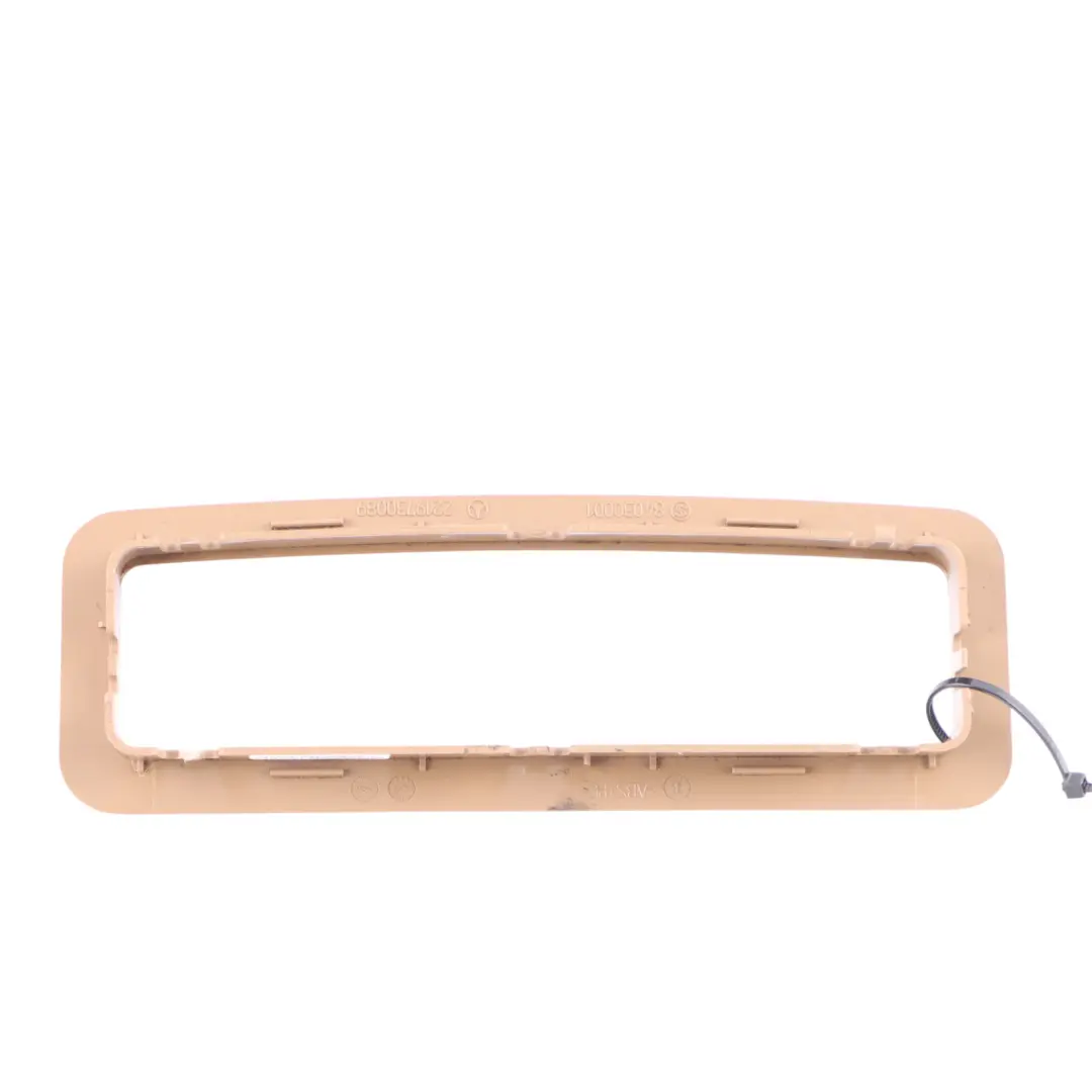 Centre Armrest Cup Holder Frame Cover Ladnscape to Mercedes W221 Rear with Part number A2219730089 Mercedes W221 Rear Centre Armrest Cup Holder Frame Cover Ladnscape - SKU A2219730089 - Part number A2219730089