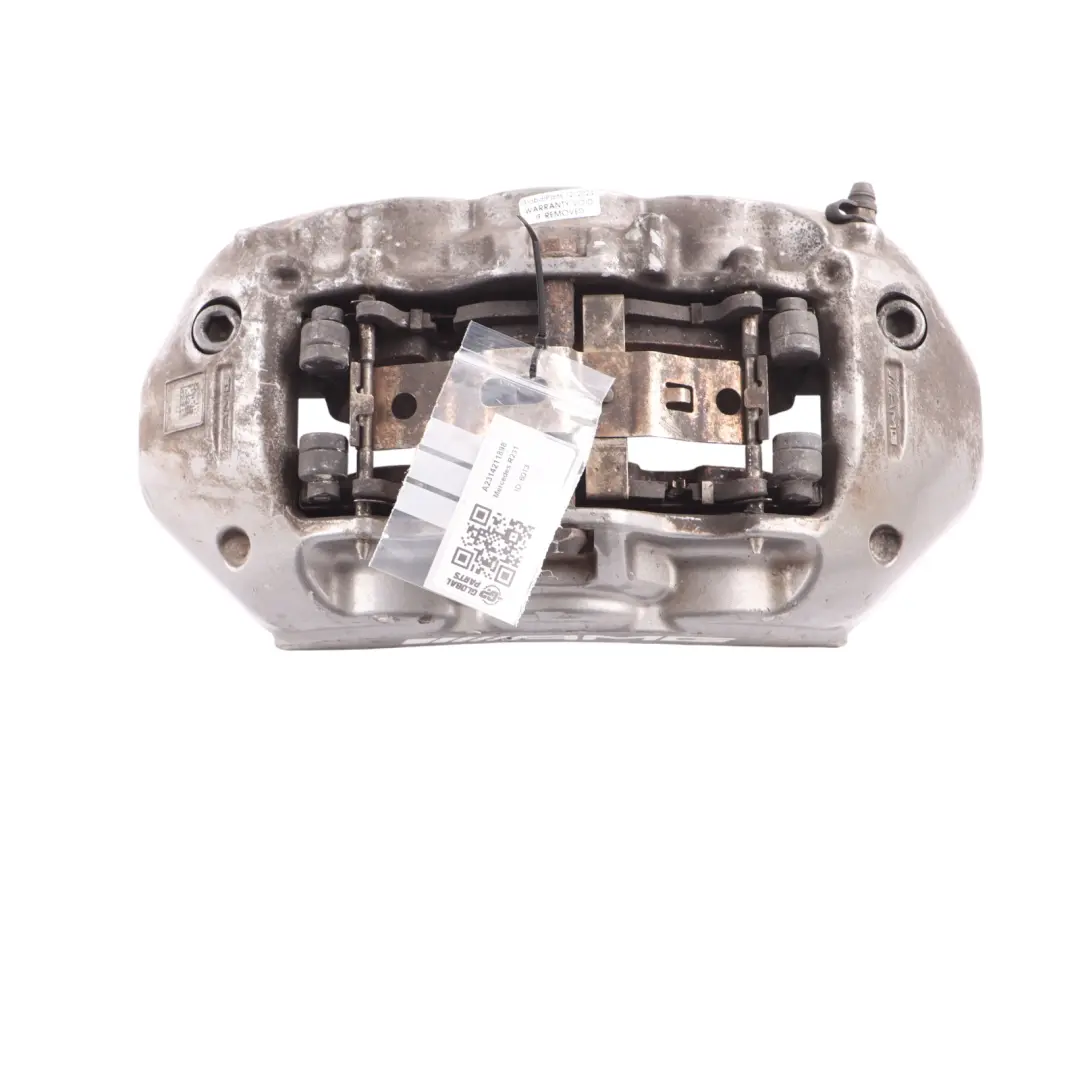 Brake Caliper Front Right O/S to Mercedes SL R231 W222 AMG Silver with Part number A2314211898 Mercedes SL R231 W222 AMG Silver Brake Caliper Front Right O/S - SKU A2314211898 - Part number A2314211898