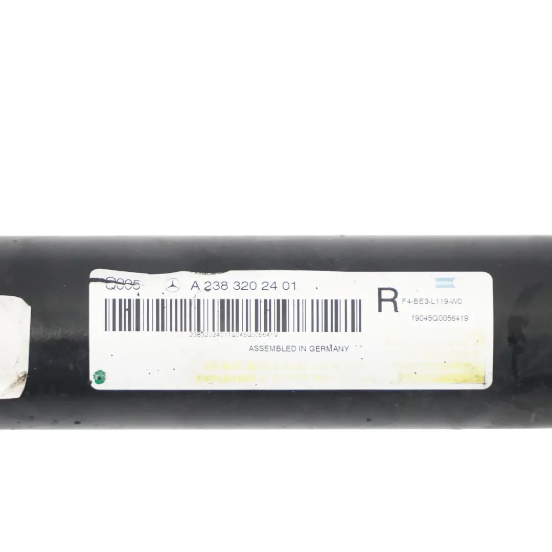 molla puntone anteriore sospensione pneumatica destra per Mercedes A238 con numero di parte A2383204201 Mercedes A238 molla puntone anteriore sospensione pneumatica destra - SKU A2383204201 - Numero di parte A2383204201