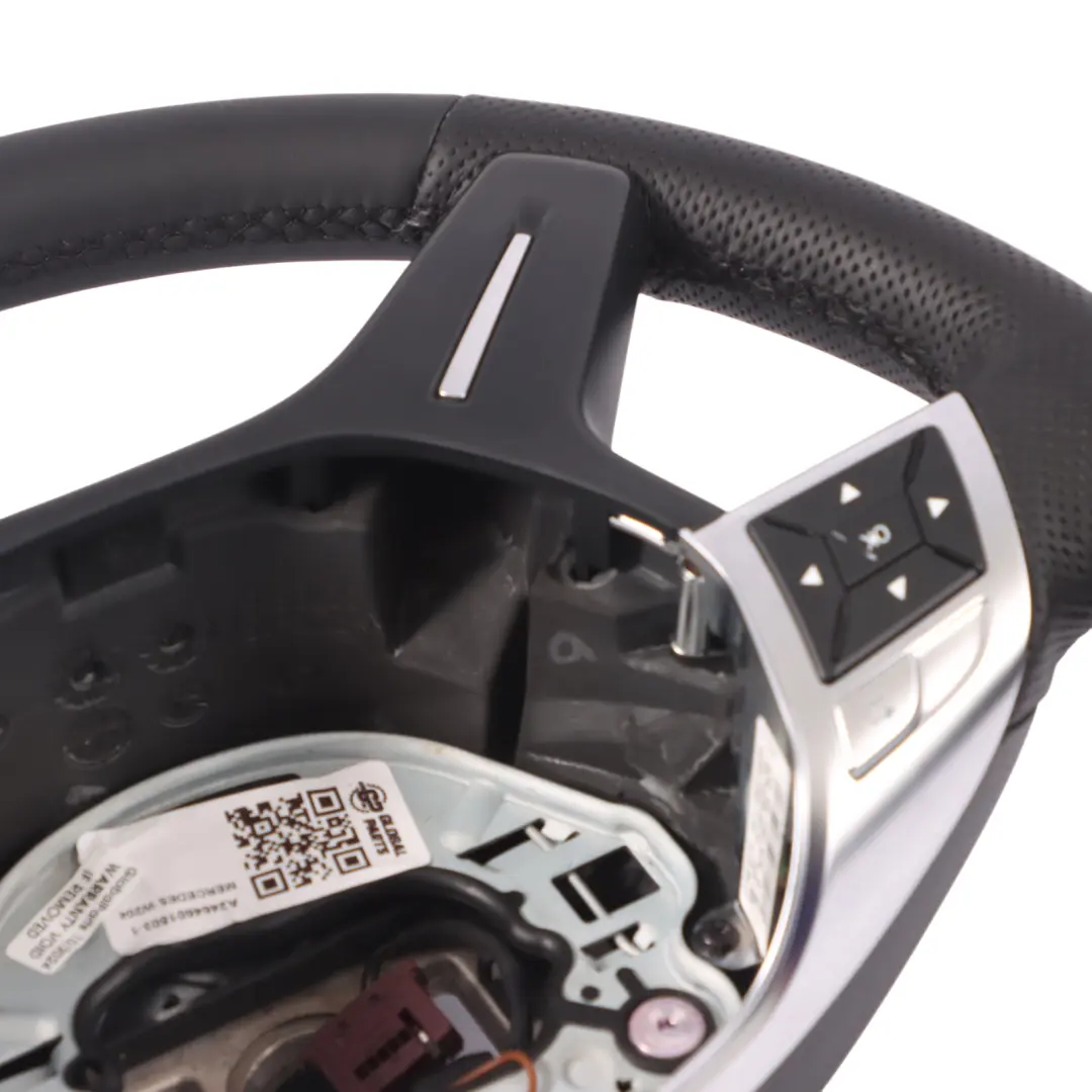 Mercedes W204 NUEVO volante de cuero negro multifunción - SKU A2464601503-1 - Número de pieza A2464601503