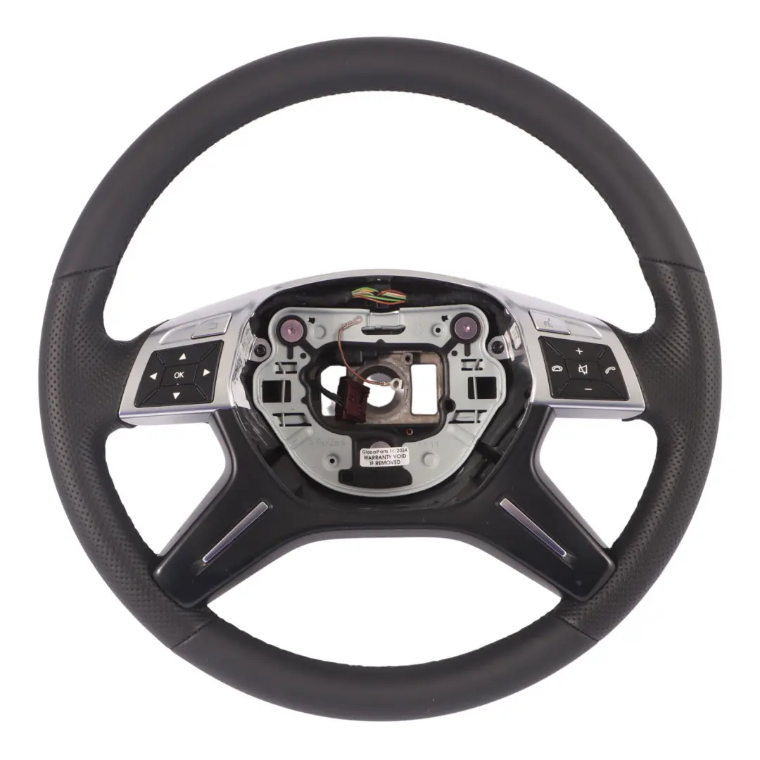 Mercedes W204 NEU Schwarzes Leder Lenkrad Multifunktion - SKU A2464605203-2 - Teilenummer A2464605203
